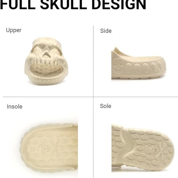 Skull Slide Sandals - Picture 6 of 6